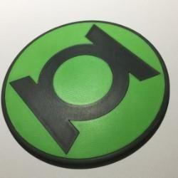 Green Lantern Symbol Logo - ▷ green lantern corps symbol 3d models・thingiverse