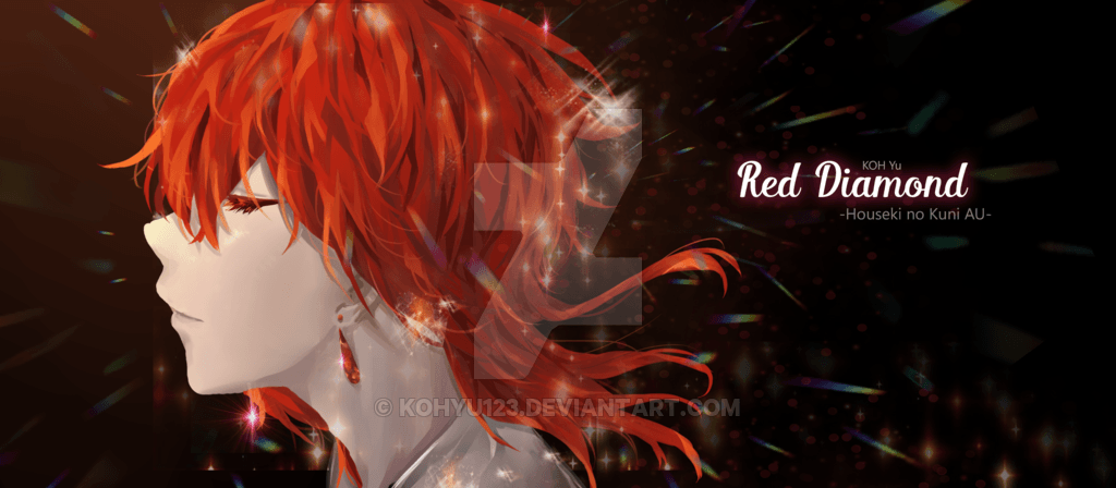 Anme with Red Diamond Logo - Houseki no Kuni AU] Red Diamond - My OC by kohyu123 on DeviantArt