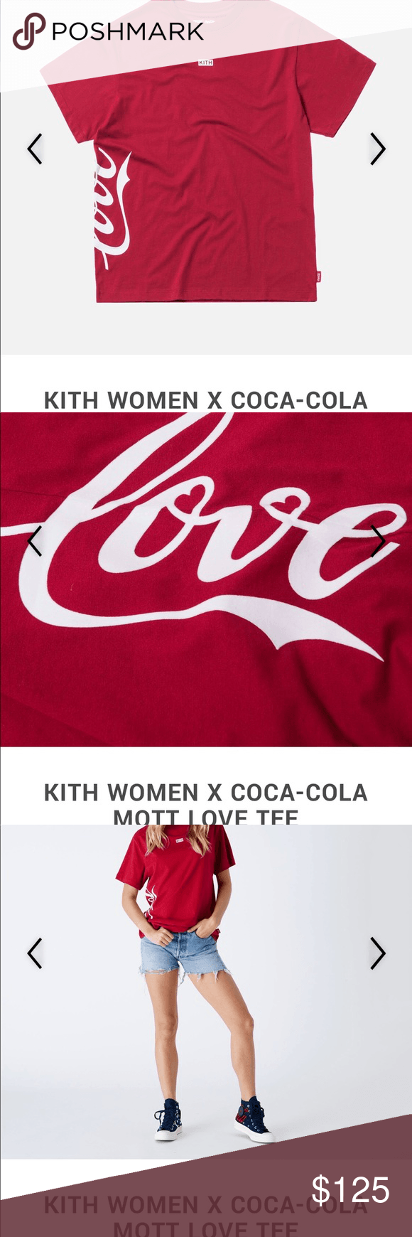 Kith Women's Logo - Kith Women's Coca Cola Tee NWT | My Posh Closet | Pinterest | Tees ...