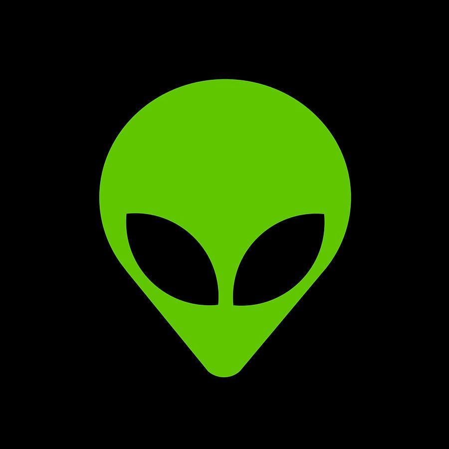 Grey Alien Logo - Alien Face Photograph by