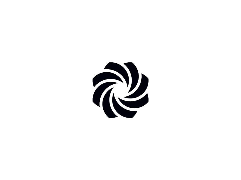 Black Spiral Logo - Spiral Logo by Sebastian | Dribbble | Dribbble