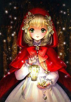 Anme with Red Diamond Logo - Best Anime diamond art image. Drawings, Caricatures, Cinderella