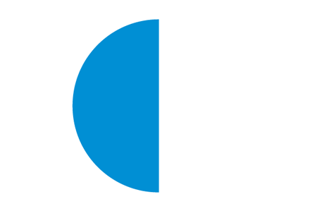 Half Blue Circle Logo - Half blue circle Logos