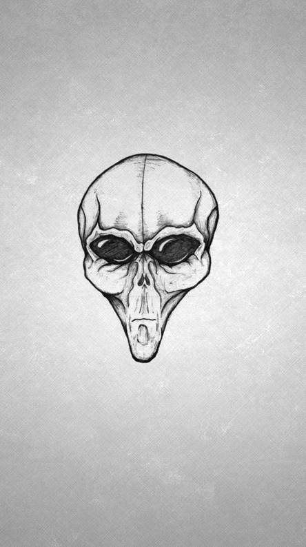 Grey Alien Logo - Grey alien Wallpaper by ZEDGE™