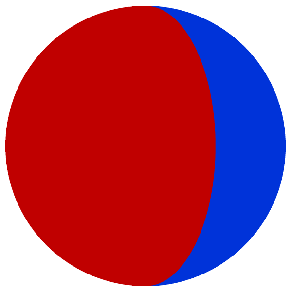 Half Blue Circle Logo - Gibbous Crescent Half Ellipse In Circle.png