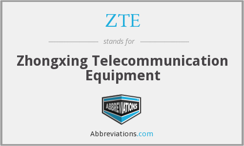 Zhong Xing Logo - ZTE Telecommunication Equipment