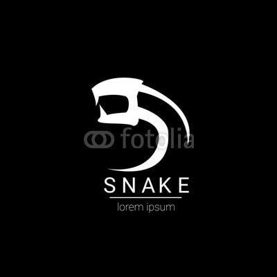 Simple Snake Logo - vector snake simple logo design element. | Buy Photos | AP Images ...