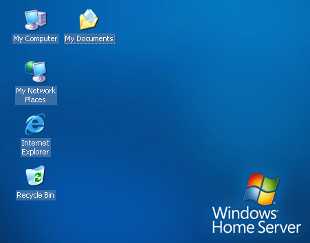 Windows Home Server Logo - Installing Windows Home Server