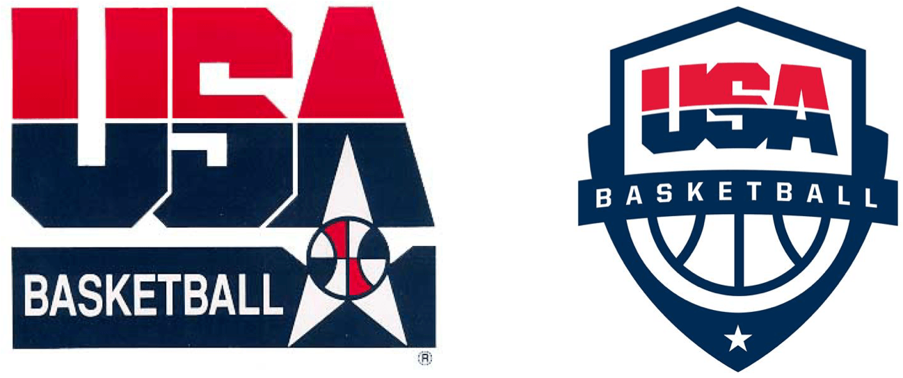Red White Blue USA Basketball Logo - Usa basketball Logos