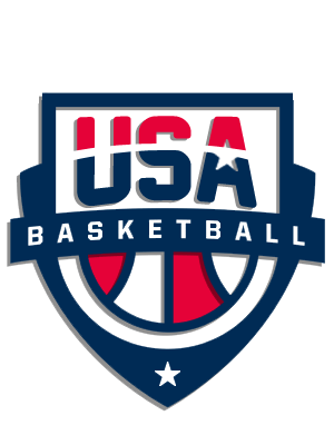 Red White Blue USA Basketball Logo - Usa basketball logo png 4 » PNG Image