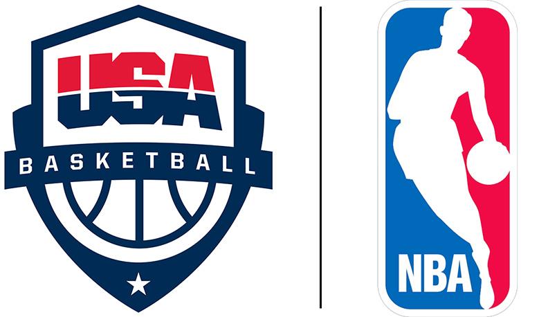 Red White Blue USA Basketball Logo - USA Basketball, NBA announce new youth basketball standards ...