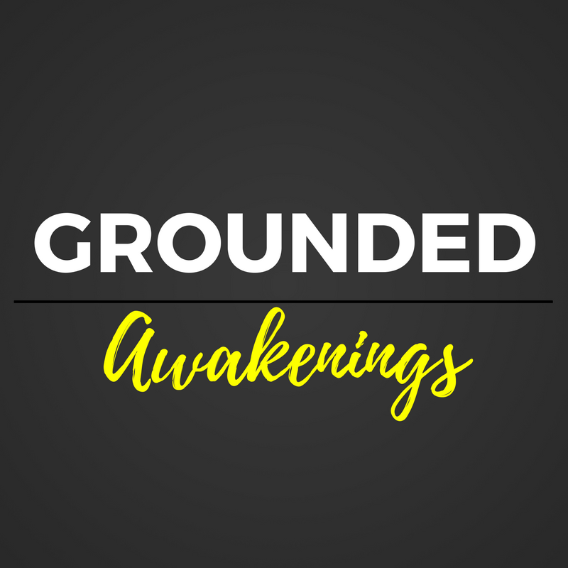 Awakening Logo - Grounded Awakening Logo Awakening Signs