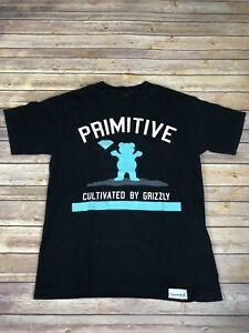 Primitive Grizzly Logo - Diamond Supply x Grizzly x Primitive Short Sleeve T-Shirt Size ...