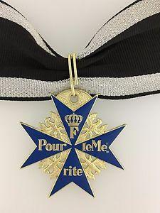 Blue Max Logo - SUPERIOR Imperial Germany German WWI Blue Max Or Pour Le Merite