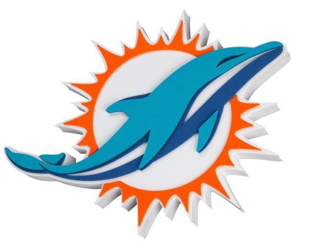 Miami Dolphins Logo - NFL Tampa Bay Buccaneers 3d Fan Foam Logo Holding / Wall Sign Made ...