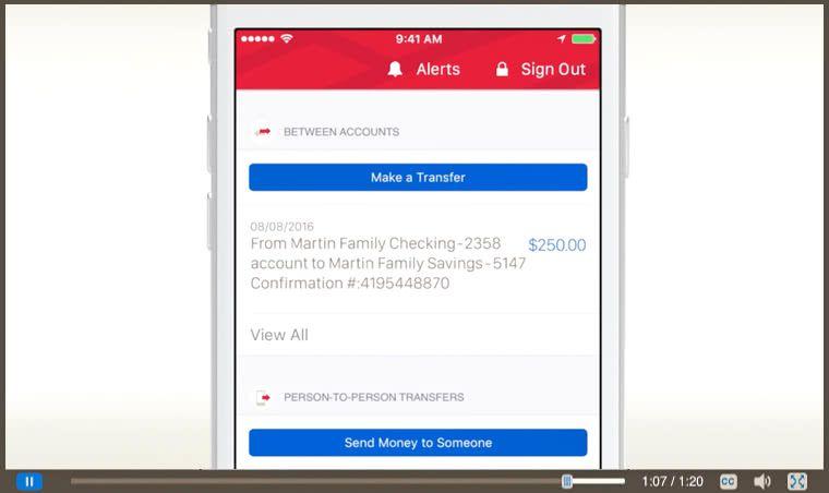 Zelle Bank of America Logo - How to Transfer Money Between Accounts in the Mobile Banking app