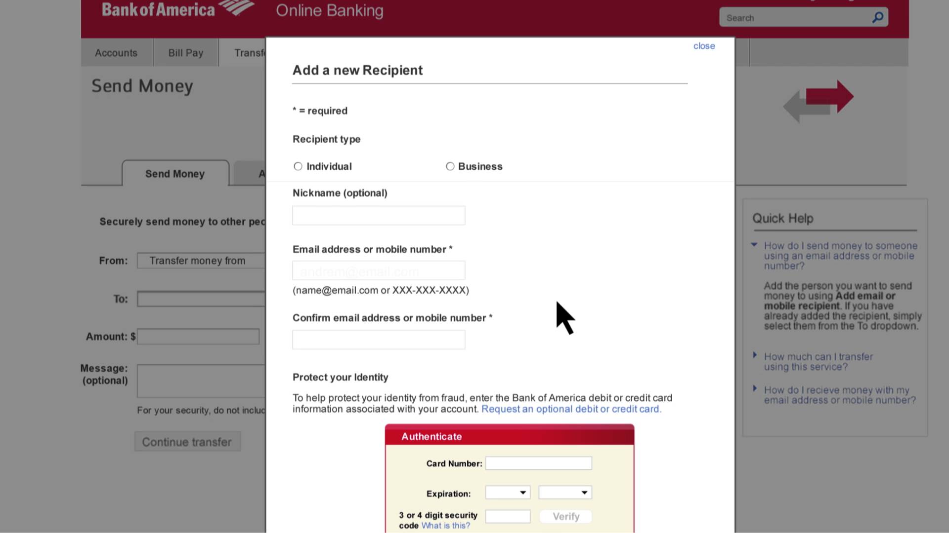 Zelle Bank of America Logo - How to Send Money to Others Online - YouTube