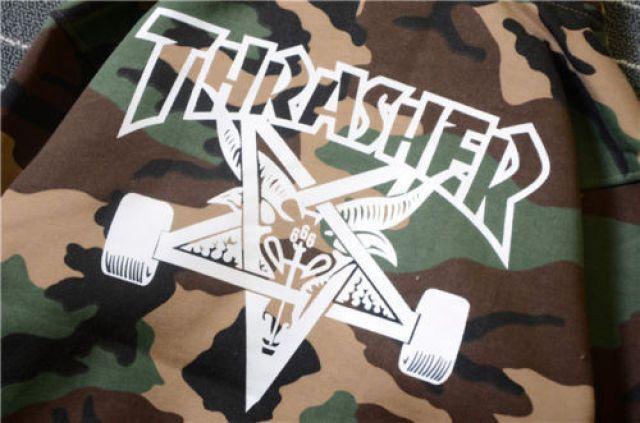 Thrasher Satanic Logo - Why is thrasher skateboarding logo satanic looking?