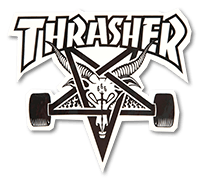 Thrasher Satanic Logo - Thrasher