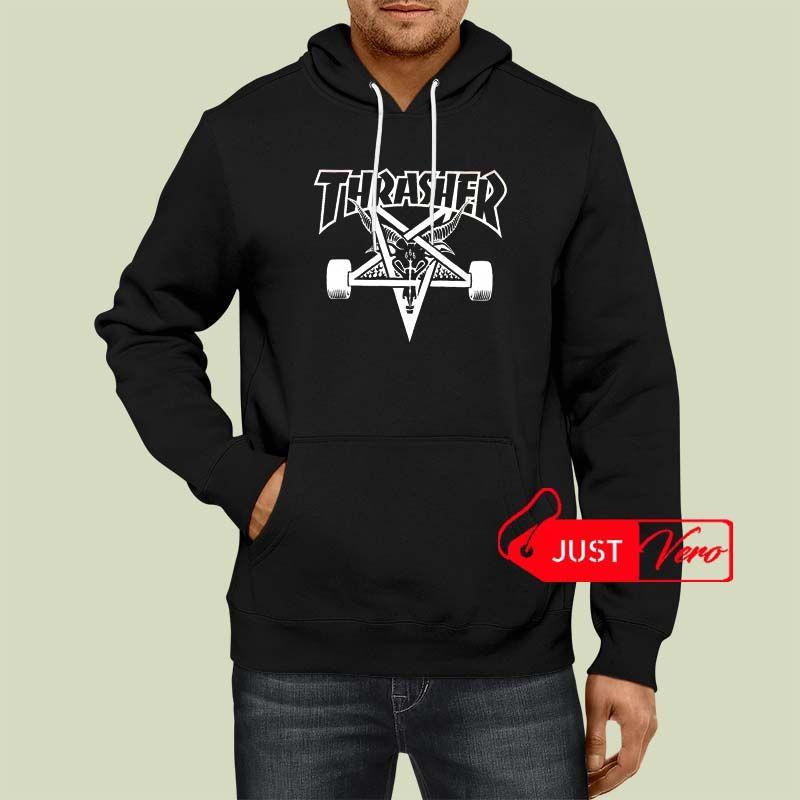 Thrasher Satanic Logo - Thrasher Satanic Logo - Justvero