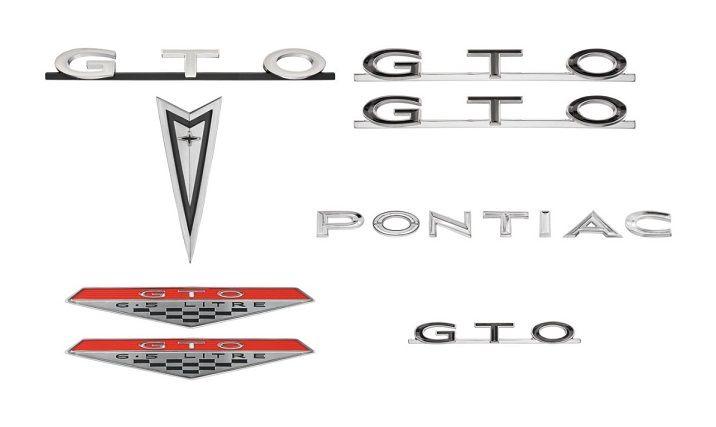 Pontiac GTO Logo - Schwinds Classic Parts Store - Emblem Kit for 1966 Pontiac GTO