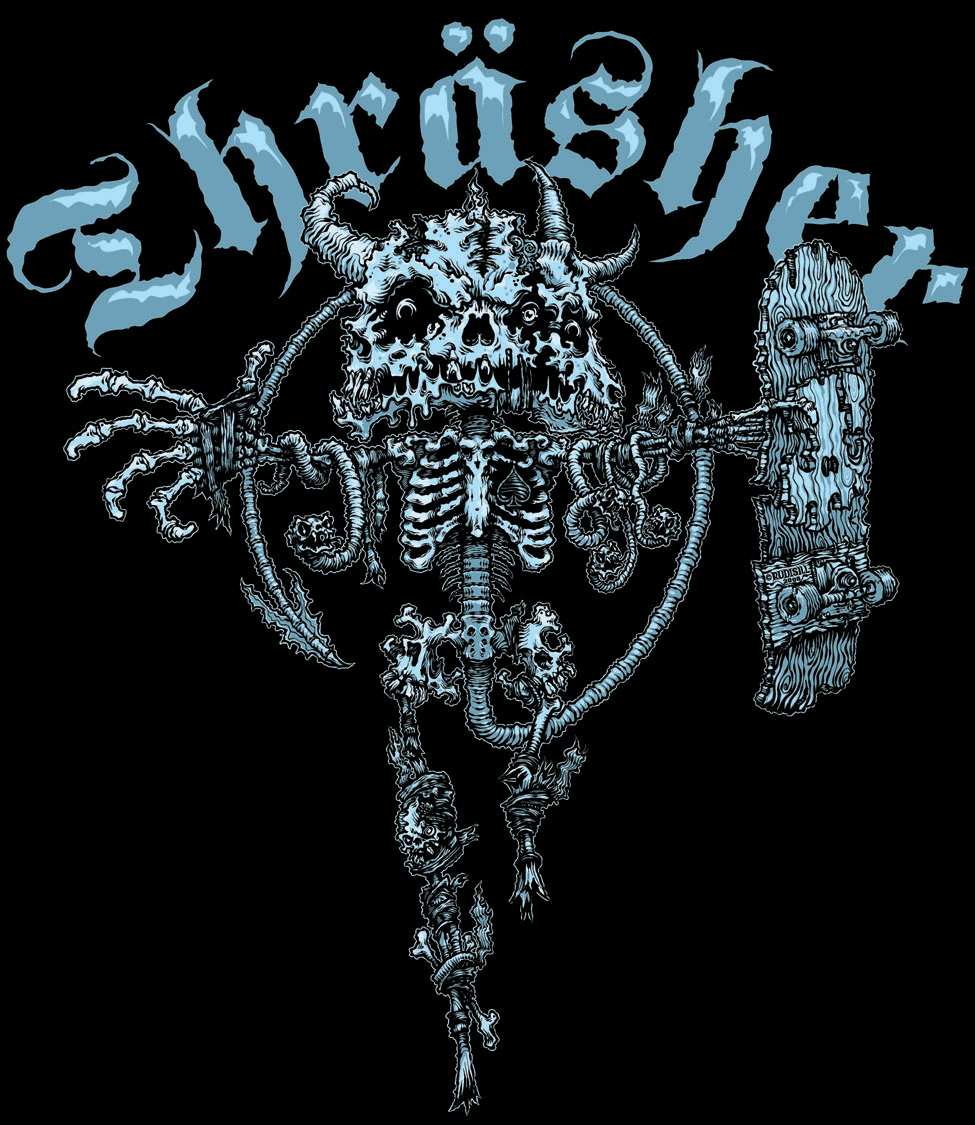 Thrasher Satanic Logo - 975x1125px Thrasher Logo Wallpaper - WallpaperSafari