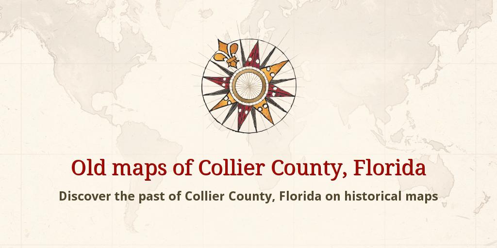 Old Collier Logo - Old maps of Collier County