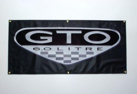 Pontiac GTO Logo - 2005 2006 Pontiac GTO GM Licensed- GTO 6.0 LITRE MODERN LOGO VINYL ...