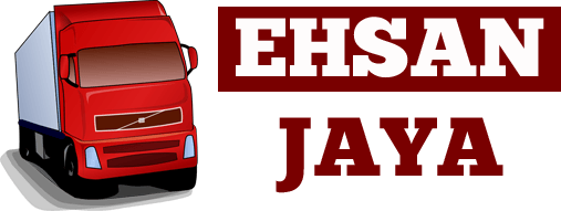Red Transport Logo - Ehsan Jaya Transport. Transportation and Logistics Service