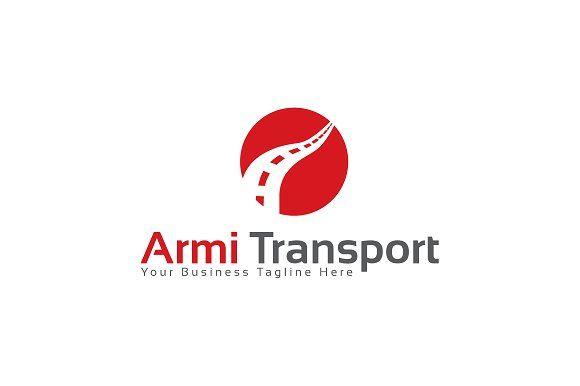 Red Transport Logo - Armi Transport Logo Template ~ Logo Templates ~ Creative Market