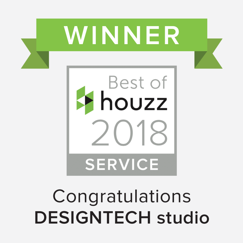 Best of Houzz 2018 Logo - We're proud to be a 2018 Houzz Award Winner - DESIGNTECH Studio ...