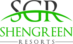 Green Resorts Logo - Best Kodaikanal Resort to Party Hard with Privacy. Shen Green Resorts