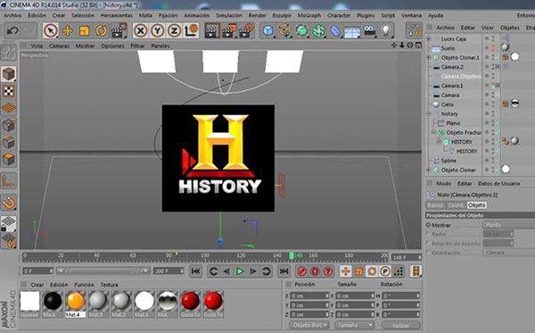 History Channel Logo - History Channel Logo - Animation - on Pantone Canvas Gallery