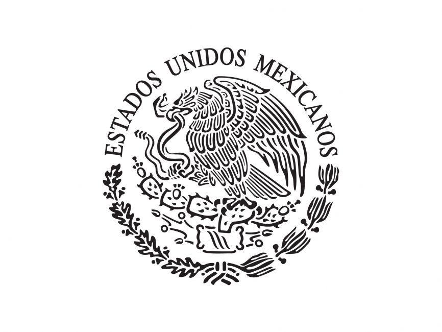 Mexican Black and White Logo - Escudo De Mexico Vector Logo LOGOS