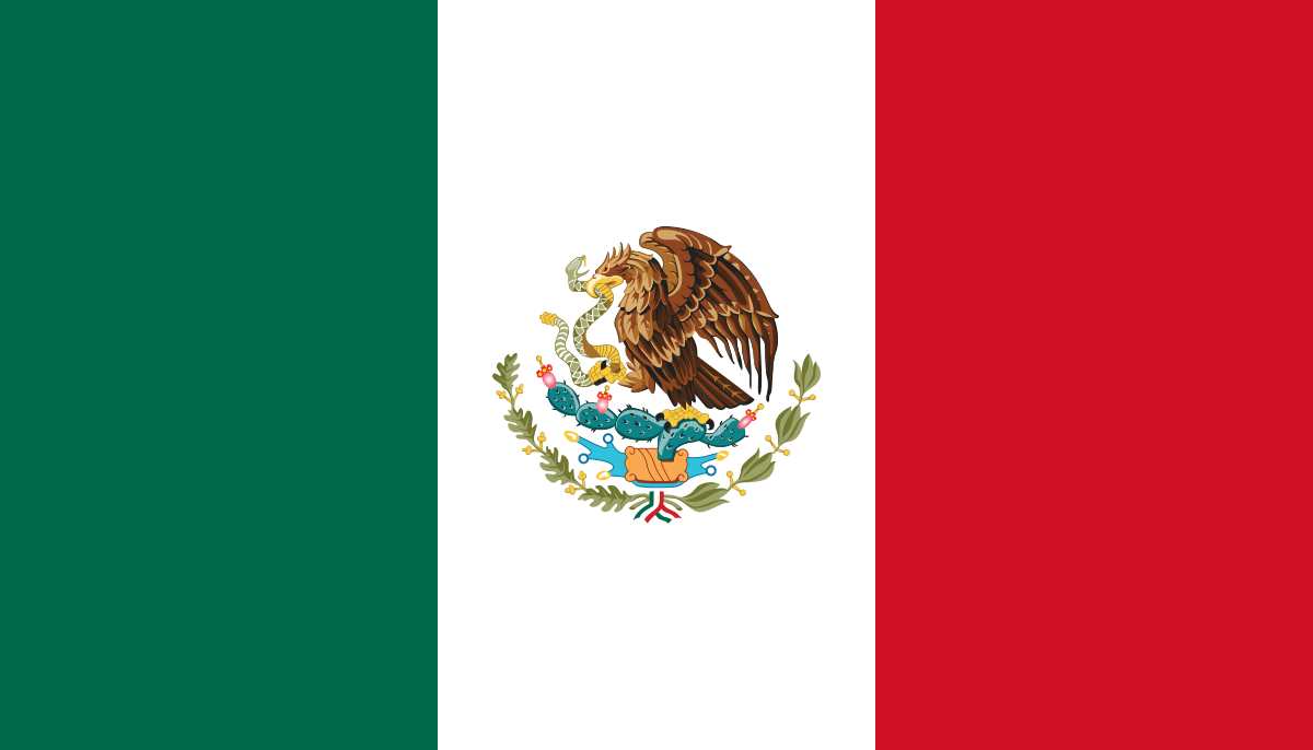 Mexican Black and White Logo - Flag of Mexico