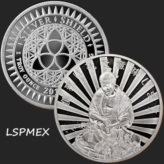 Silver Shield Logo - 2017 Silver Shield Minimintage Series in Debt & Death 1 Oz Silver ...