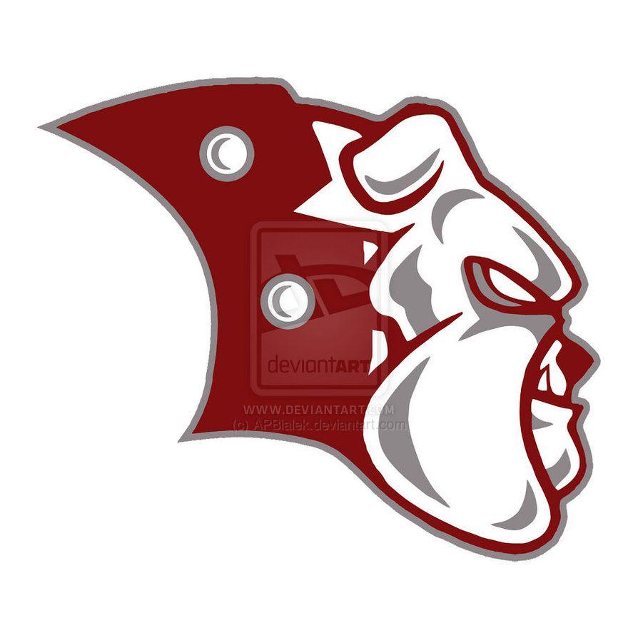 Red Bulldog Logo - Bulldog Logos