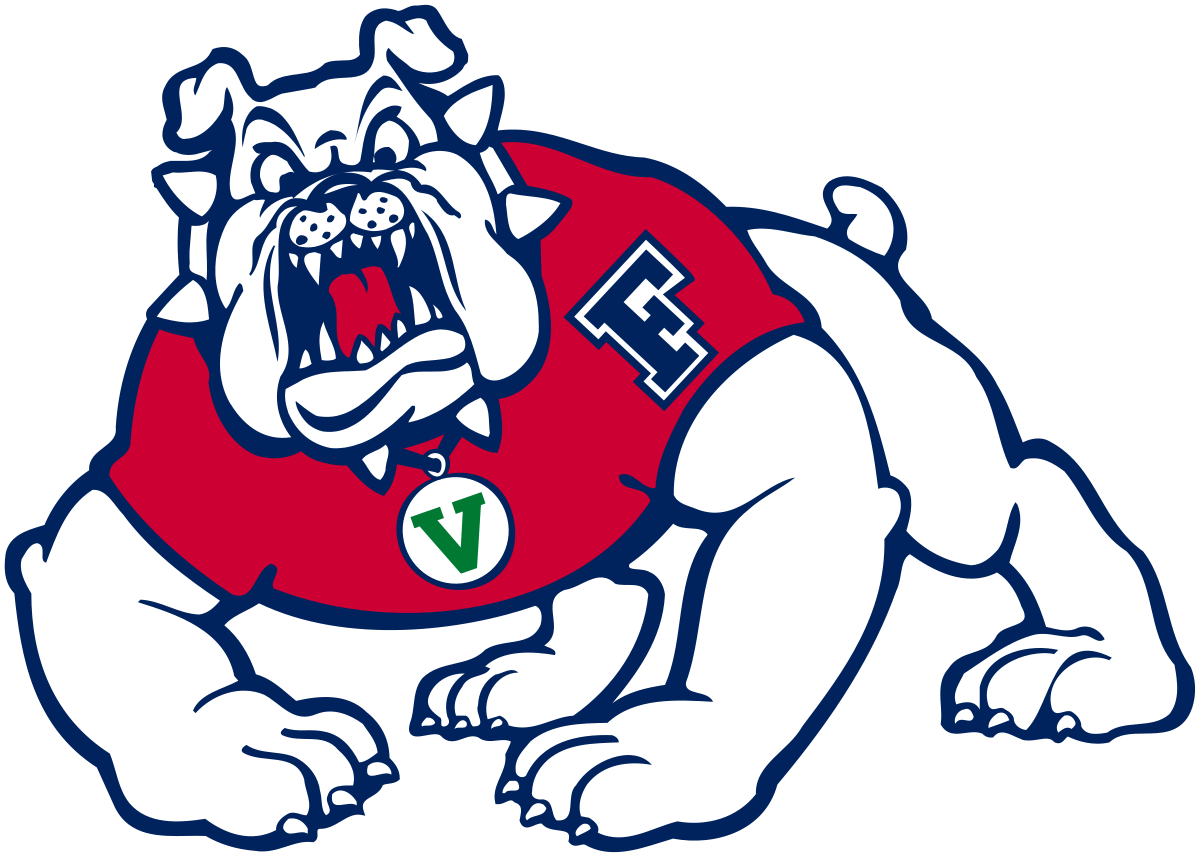 Red Bulldog Logo - Fresno State Bulldogs