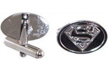 Silver Shield Logo - DC Comics Superman Silver Shield Logo Cufflinks - Price Comparison