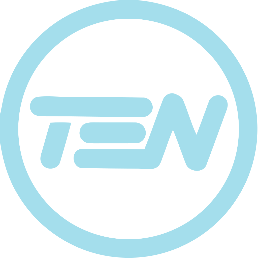 Turquoise and Black Circle Logo - Channel Ten Logo (1983 1988).svg