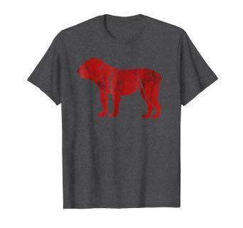 Red Bulldog Logo - Amazon.com: Red Bulldog Distressed Silhouette Logo - Bulldogs T ...