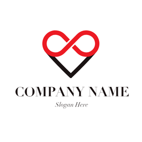 Heart Infinity Logo - Free Infinity Symbol Logo Designs. DesignEvo Logo Maker