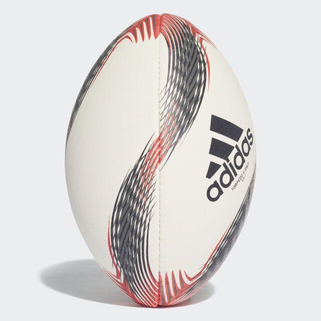 Red Sphere White X Logo - Adidas Torpedo X Ebit Rugby Ball Black And Red