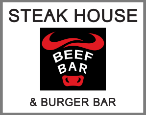 Red Beef Logo - Beef Bar Steak House & Burger Bar