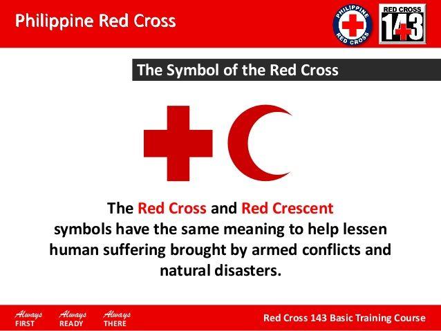 Philippine Red Cross Logo - From Philippine Red Cross-BTC Module 1