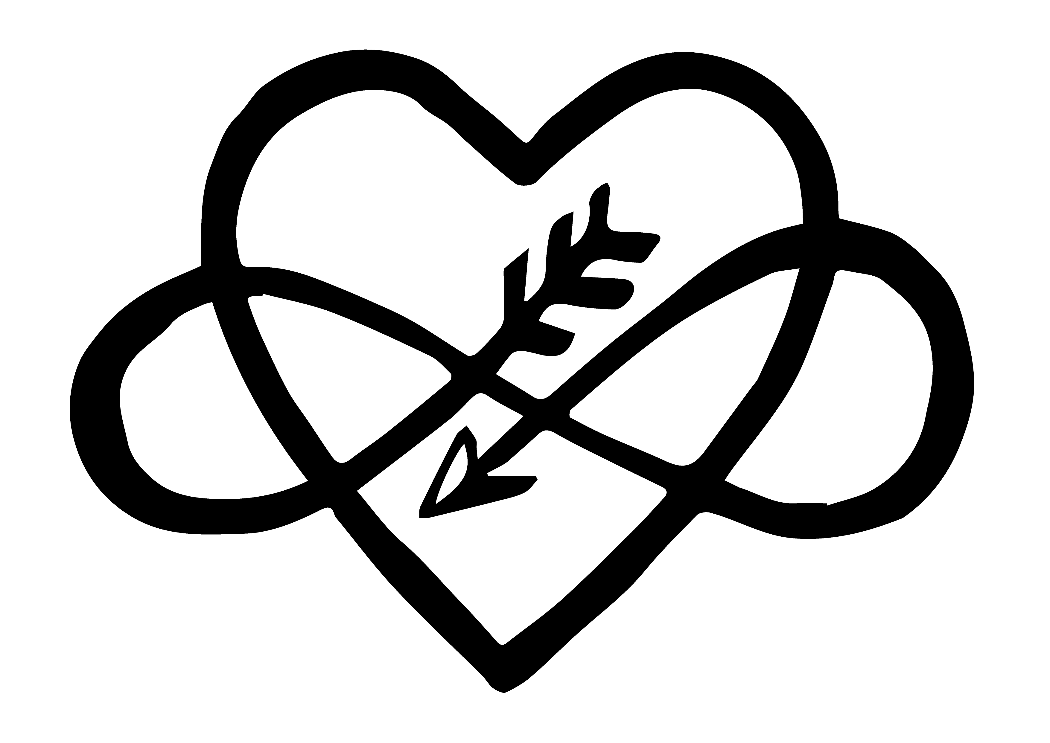 Heart Infinity Logo - Symbols - Symbols | 2