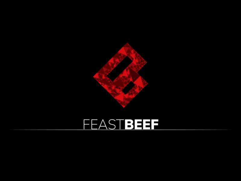 Red Beef Logo - Feast Beef Logo by Tayyab Tanveer | Dribbble | Dribbble