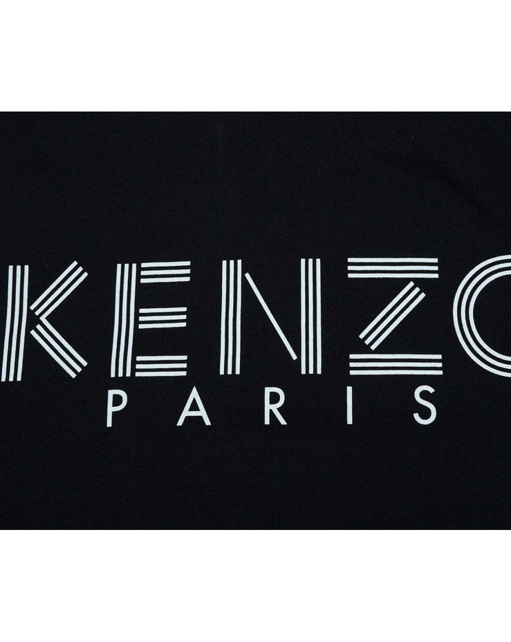 Kenzo Paris Logo - Mens Kenzo Paris Logo Crew Neck T Shirt