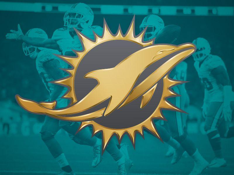 Miami Dolphins Logo - Miami Dolphins Gold Logo by Brian Gundell | Dribbble | Dribbble