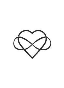 Heart Infinity Logo - 1093 Best INFINITY PIECES images | Infinity tattoos, Jewelry, Sister ...
